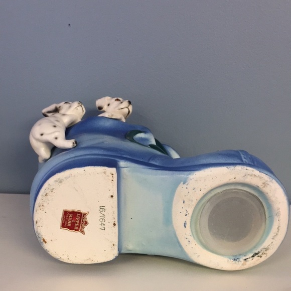 VINTAGE Lipper and Mann 101 Dalmatians Old Shoe Bank- BLUE - Picture 8 of 12